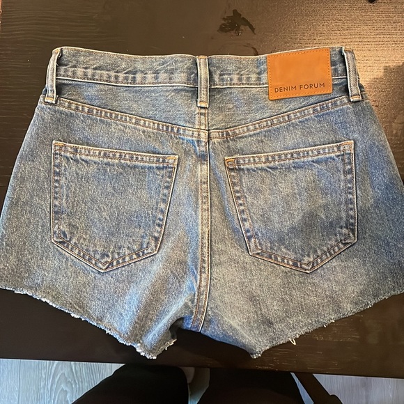 Denim Forum Yoko Shorts Size 25 - Picture 2 of 4